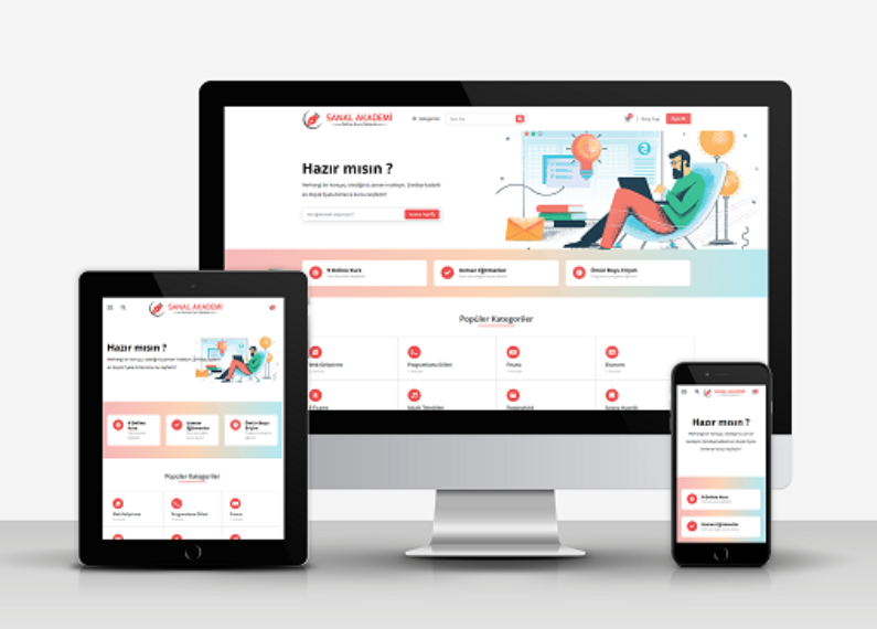 Sanal Akademi V1 – Online Kurs ve Eğitim Sistemi